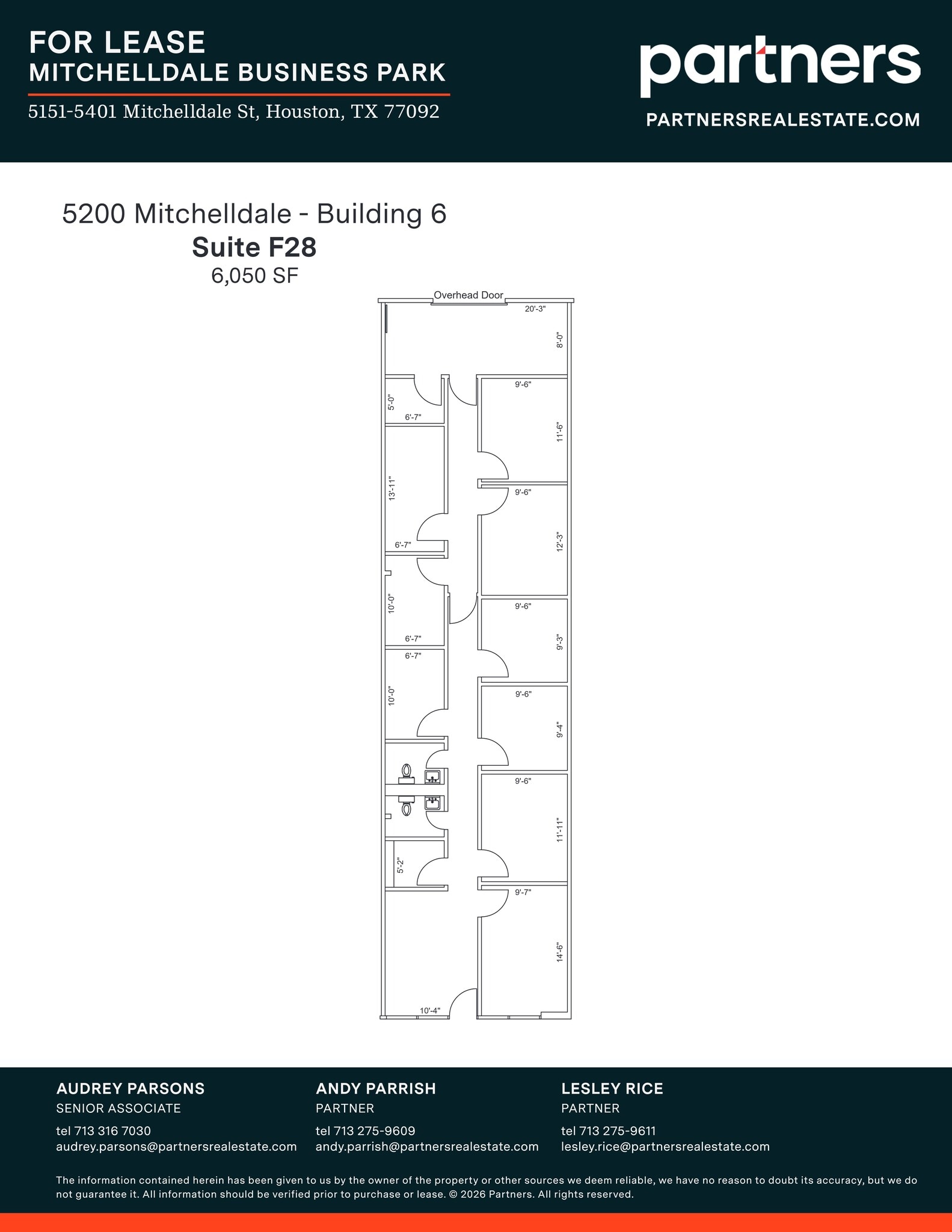 5151 Mitchelldale St, Houston, TX à louer Plan de site– Image 1 sur 1