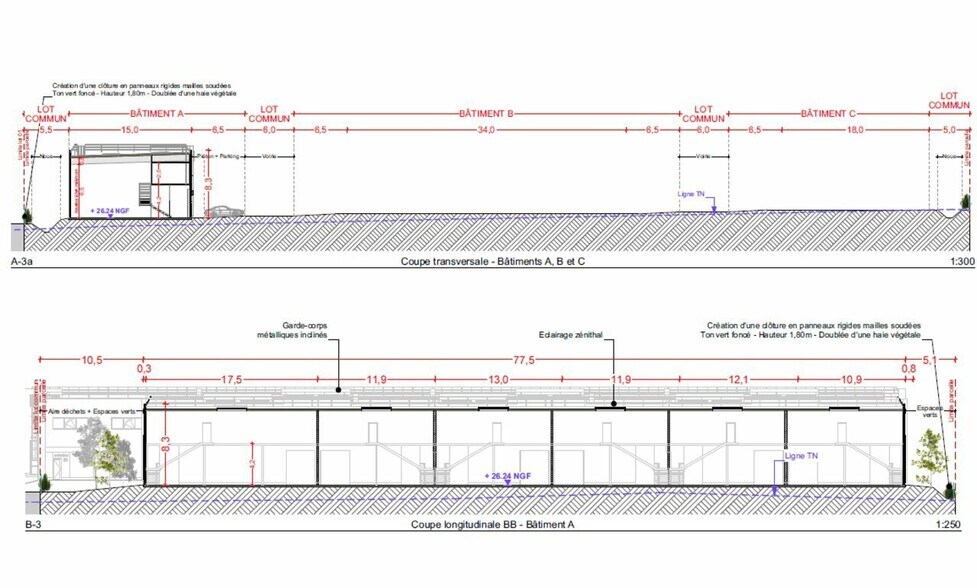 Local d'activités dans Mondeville à vendre - Plan de site – Image 2 sur 6