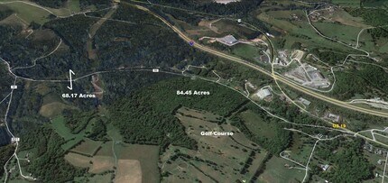 455 Wades Run Rd, Morgantown, WV - Vue aérienne vue de carte - Image1