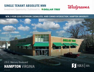 Plus de détails pour 235 E Mercury Blvd, Hampton, VA - Local commercial à vendre