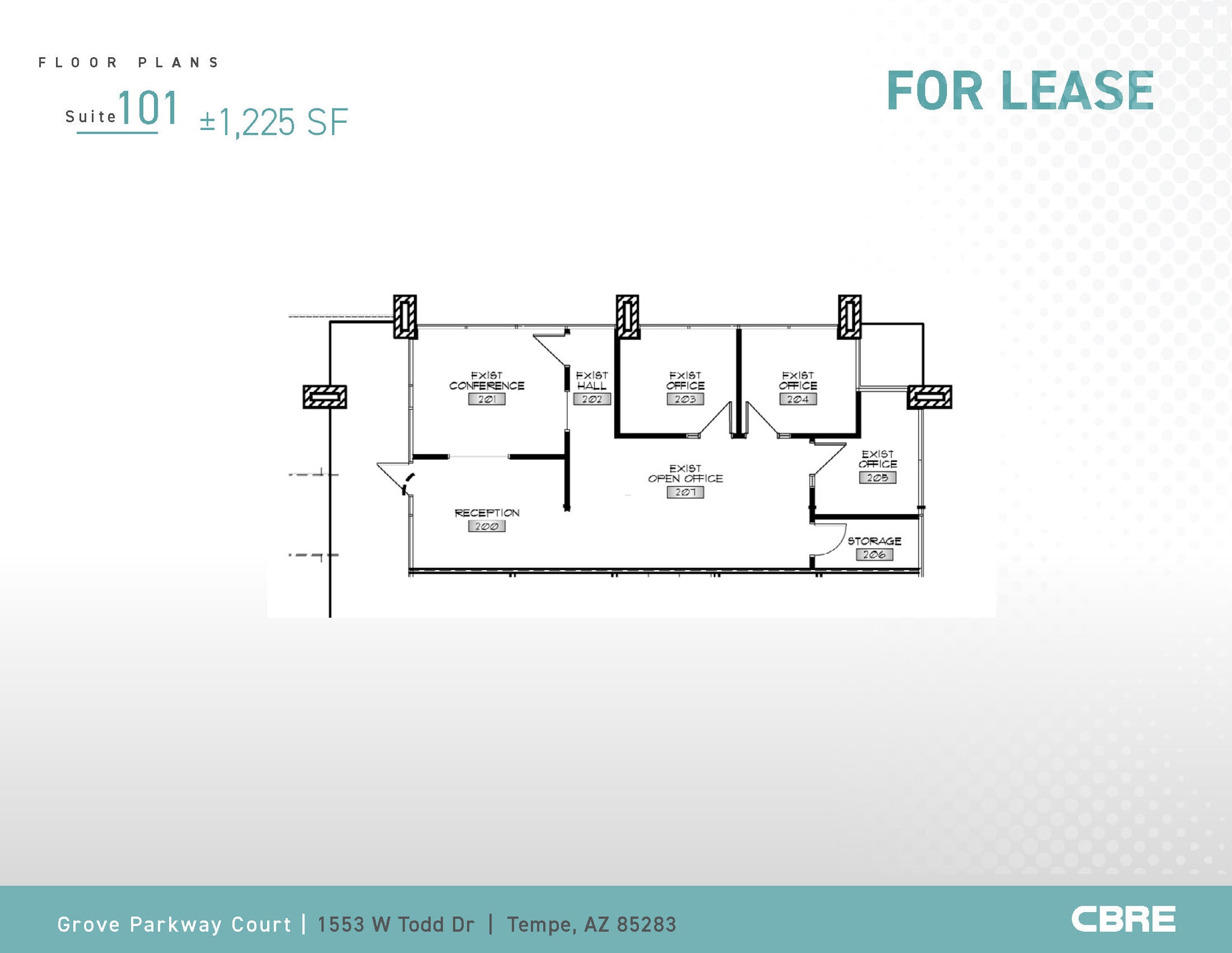 1553 W Todd Dr, Tempe, AZ à louer Plan d’étage– Image 1 sur 1