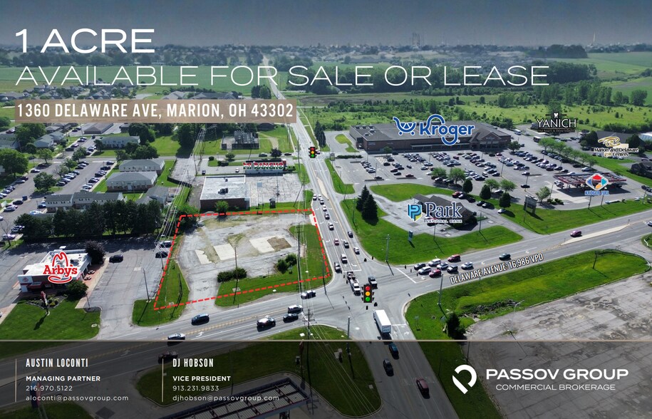 1360 Delaware Ave, Marion, OH à louer - Photo principale – Image 1 sur 4