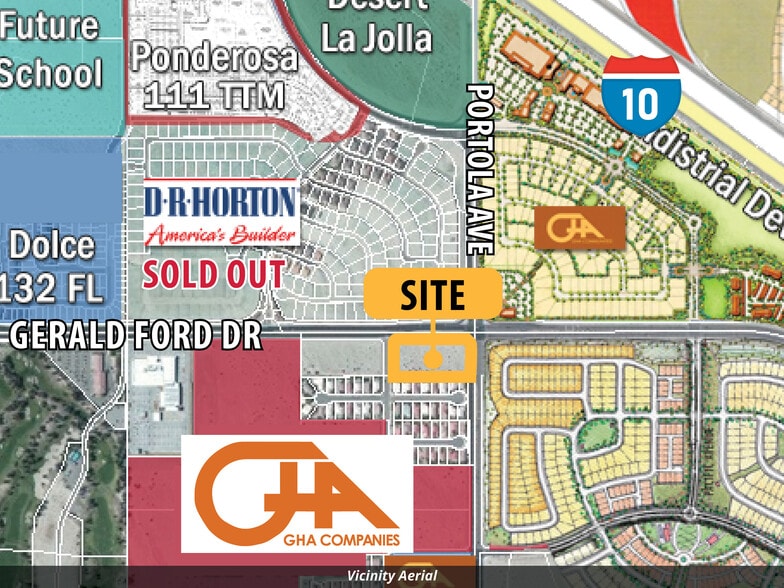 Portola Rd, Palm Desert, CA à vendre - Aérien – Image 3 sur 3