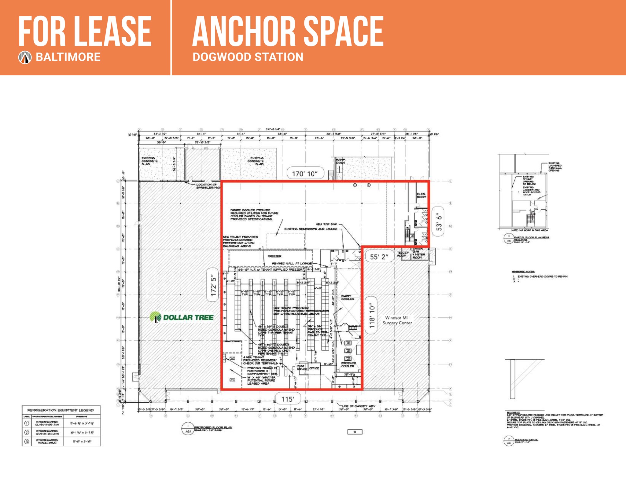 2319 N Rolling Rd, Windsor Mill, MD à louer Plan de site– Image 1 sur 1