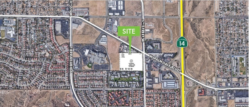 5th St W, Palmdale, CA à vendre - Photo de l’immeuble – Image 1 sur 2