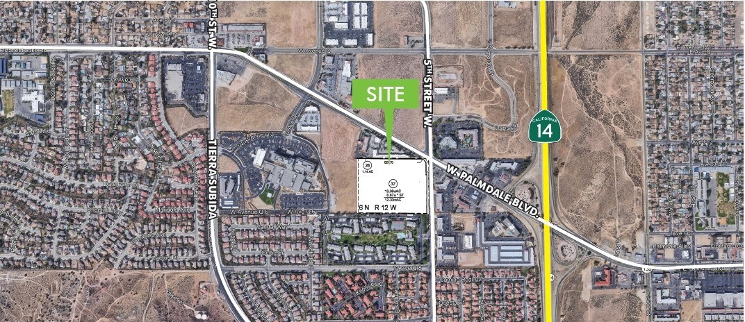 5th St W, Palmdale, CA à vendre Photo de l’immeuble– Image 1 sur 3