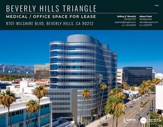 Plus de détails pour 9701 Wilshire Blvd, Beverly Hills, CA - Bureau/Médical à louer
