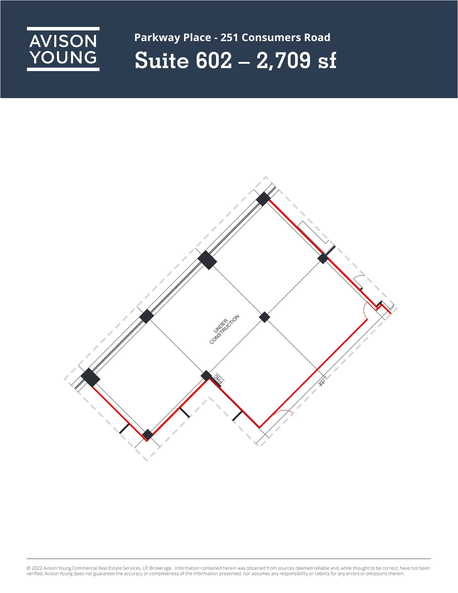 245 Consumers Rd, Toronto, ON à louer Plan de site– Image 1 sur 1