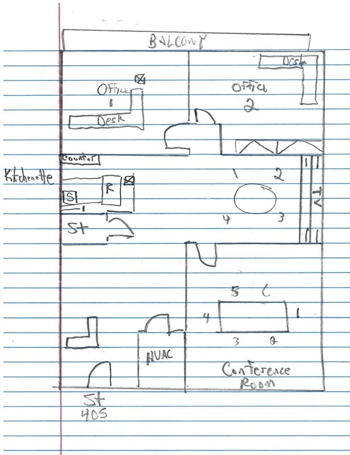 606 Baltimore Ave, Towson, MD 21204 - Lot 405 -  - Plan d’étage - Image 1 of 7