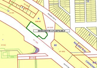 Plus de détails pour 150 Railway Av, Drumheller, AB - Terrain à vendre