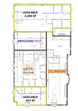 460-490 King St, Franklin, MA à louer Plan d’étage– Image 1 sur 6