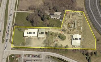 6830 S Howell Ave, Oak Creek, WI - VUE AÉRIENNE  vue de carte