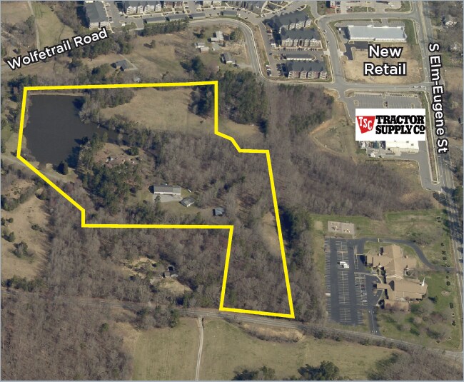 151 Wolfetrail Rd, Greensboro, NC à vendre Photo de l’immeuble– Image 1 sur 3