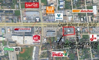Plus de détails pour 7711 Camp Bowie West Blvd, Fort Worth, TX - Terrain à vendre