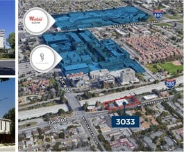3033 Moorpark Ave, San Jose, CA - Vue aérienne vue de carte