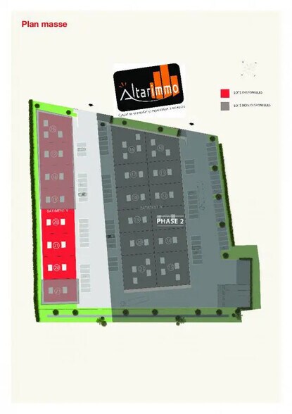 Local d’activités dans Dreux à louer - Plan d’étage – Image 3 sur 3