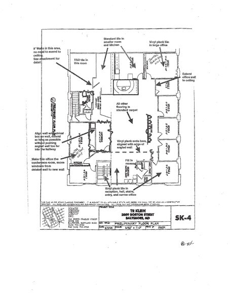 2809 Boston St, Baltimore, MD à louer - Plan de site – Image 3 sur 6