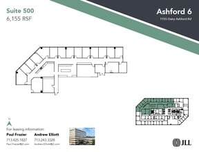 14701 St. Marys Ln, Houston, TX à louer Plan d’étage– Image 1 sur 1