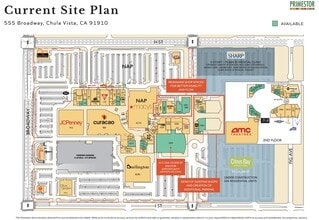 555 Broadway, Chula Vista, CA à louer Plan de site– Image 1 sur 1