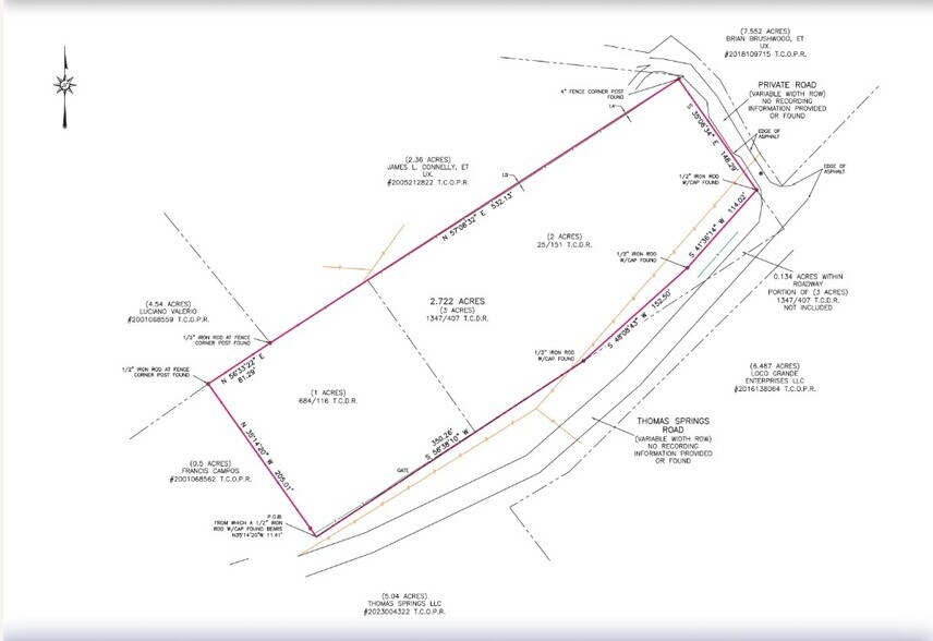 8000 Thomas Springs Rd, Austin, TX à vendre - Plan de site – Image 3 sur 3