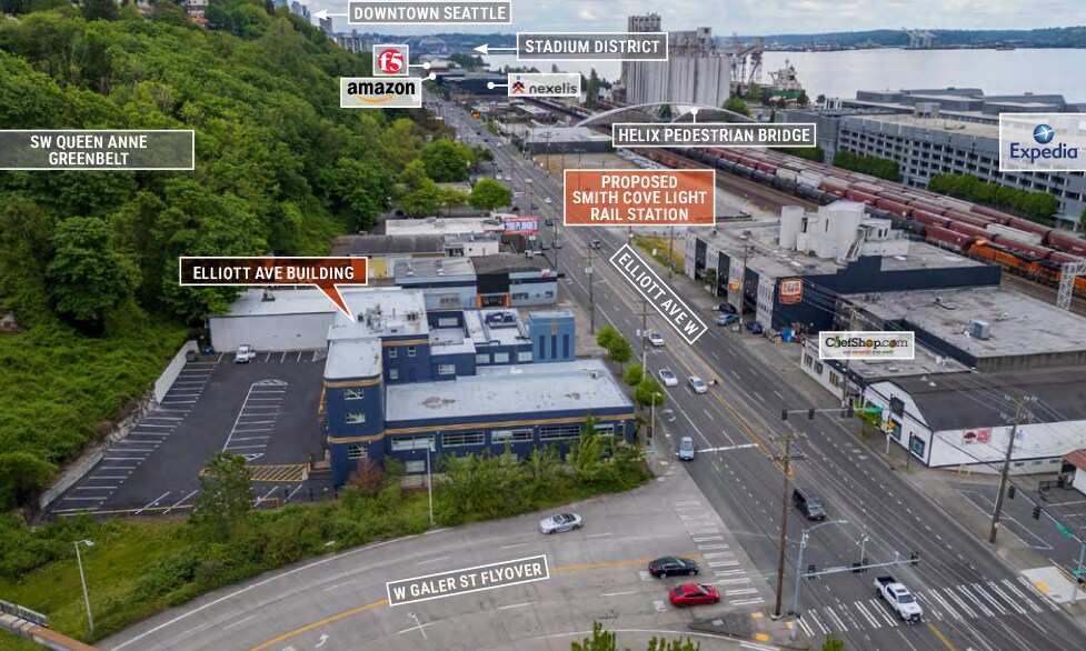 1430-1438 Elliott Ave W, Seattle, WA à louer - Photo de l’immeuble – Image 3 sur 21