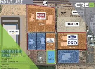 Plus de détails pour 11001 E Pecos Rd, Mesa, AZ - Terrain à louer