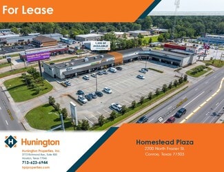 Plus de détails pour 2200 N Frazier St, Conroe, TX - Local commercial à louer