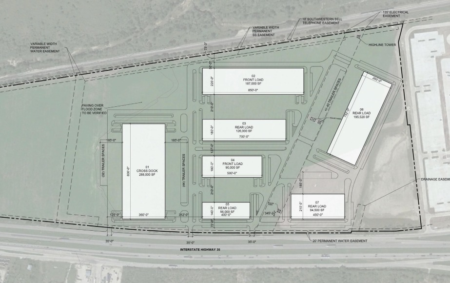 IH-35 & Fischer Road, San Antonio, TX à louer - Plan de site – Image 3 sur 4