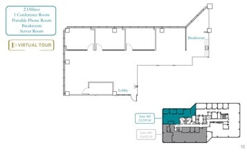 1 Almaden Blvd, San Jose, CA à louer Plan d’étage– Image 1 sur 1