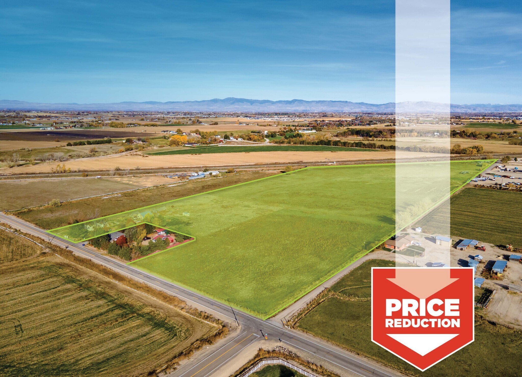 8626 S McDermott Rd, Kuna, ID à vendre Aérien– Image 1 sur 7
