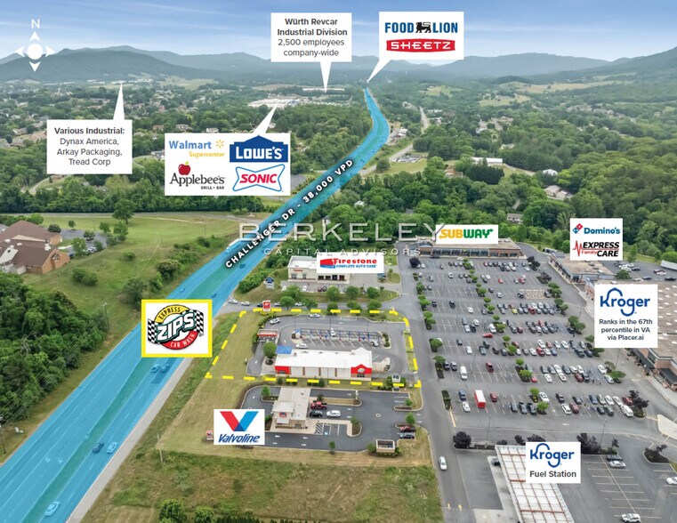 4035 Challenger Ave NE, Roanoke, VA à vendre - Photo de l’immeuble – Image 3 sur 7