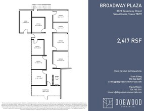 8800-8856 Broadway St, San Antonio, TX à louer Plan d’étage– Image 1 sur 1