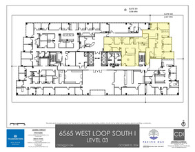 6565 West Loop South, Bellaire, TX à louer Plan d’étage– Image 1 sur 1