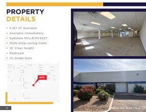1833 W Main St, Mesa, AZ à louer Photo intérieure– Image 2 sur 3