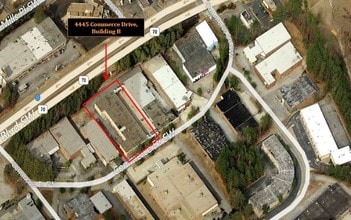 4445 Commerce Dr SW, Atlanta, GA - VUE AÉRIENNE  vue de carte