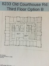 8233 Old Courthouse Rd, Vienna, VA à louer Plan d’étage– Image 2 sur 2