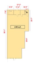 210 Smith St, Perth Amboy, NJ à louer Plan d’étage– Image 1 sur 2