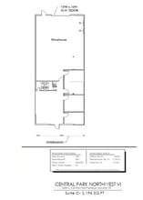 2500 Central Pky, Houston, TX à louer Plan d’étage– Image 1 sur 1