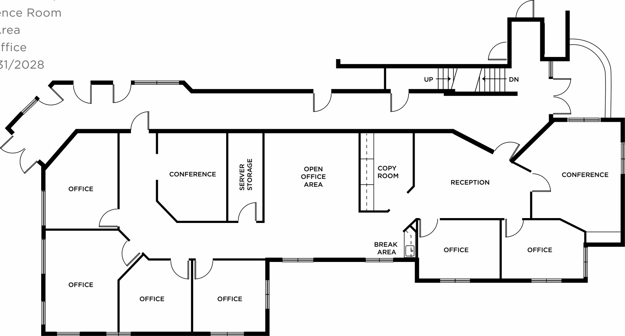 4 Main St, Los Altos, CA à louer Plan d’étage– Image 1 sur 1