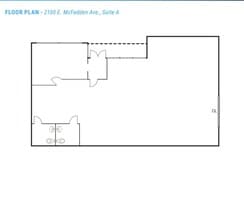 2100 E McFadden Ave, Santa Ana, CA à louer Plan d’étage– Image 1 sur 1