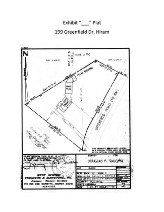 Plus de détails pour 199 Greenfield Rd, Hiram, GA - Terrain à vendre