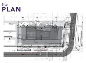 1662-1668 Bloor St W, Toronto, ON à louer Plan de site– Image 2 sur 3