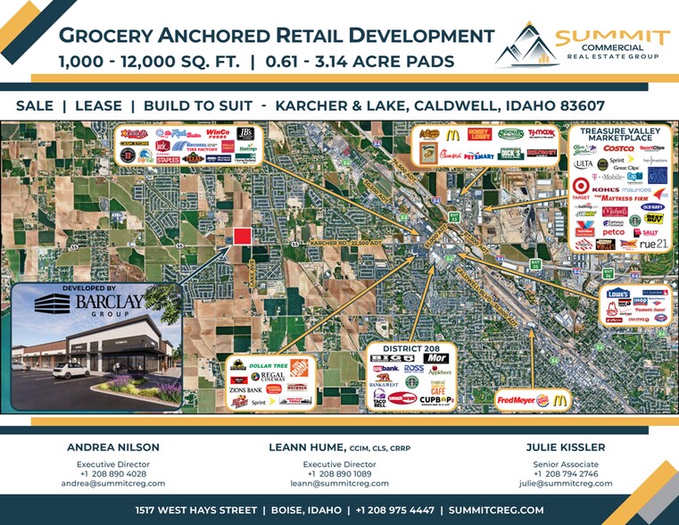 Karcher Rd & Lake Ave, Caldwell, ID à louer - Photo de l’immeuble – Image 2 sur 13