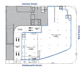 988 Halekauwila St, Honolulu, HI à louer Plan de site– Image 2 sur 2