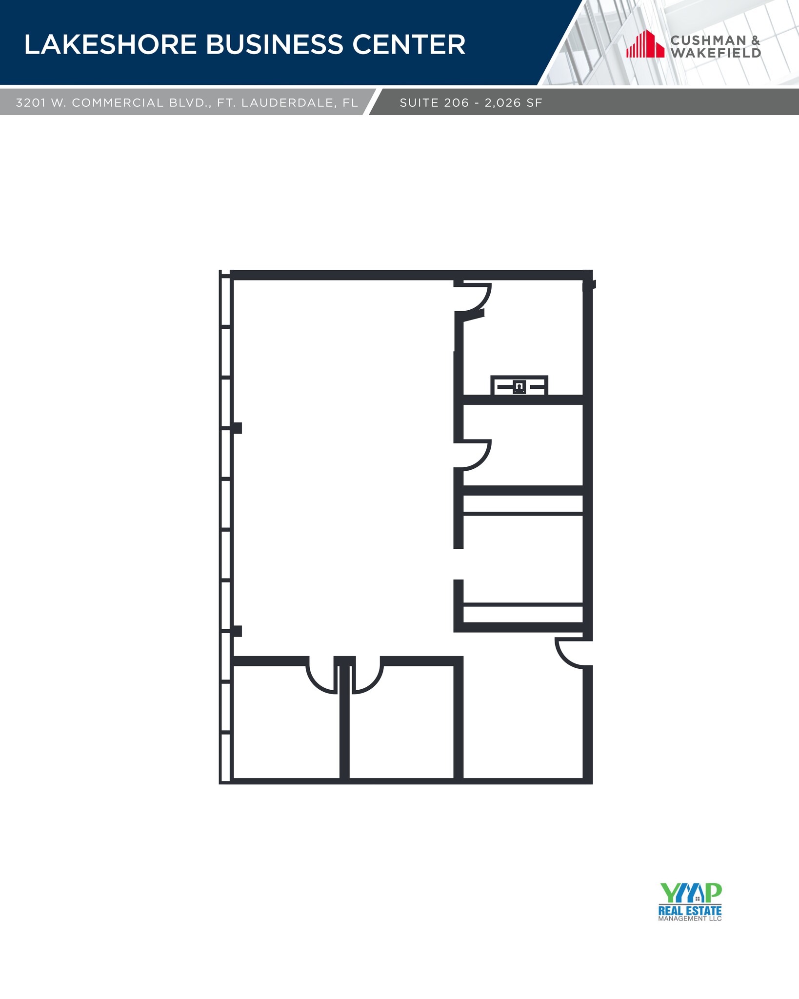 3201 W Commercial Blvd, Fort Lauderdale, FL à louer Plan de site– Image 1 sur 1