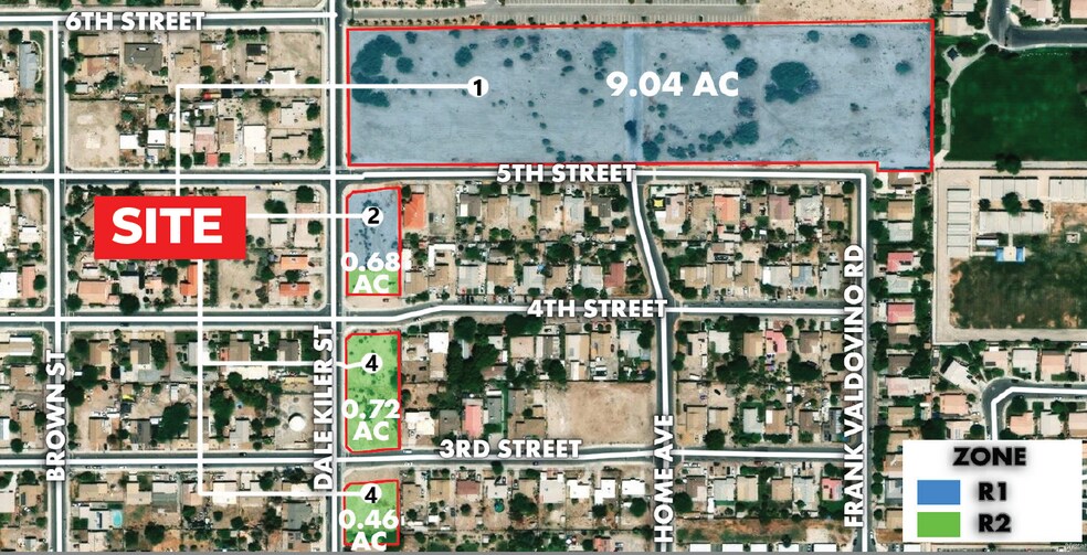 Dale Kiler Road, Mecca, CA à vendre - Aérien – Image 2 sur 2