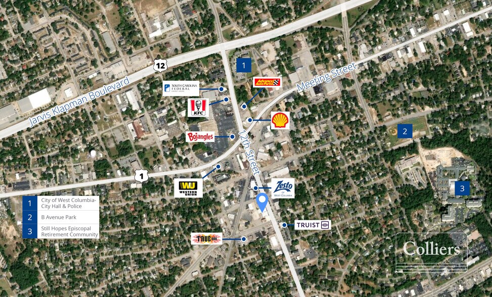 612-622 12th St, West Columbia, SC à louer - Photo de l’immeuble – Image 2 sur 2