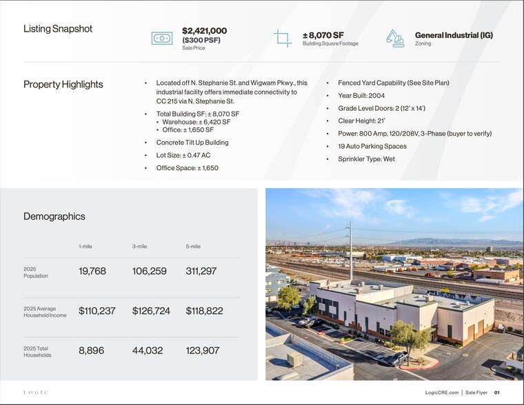 1222 Wigwam Pky, Henderson, NV à vendre - Photo de l’immeuble – Image 2 sur 10