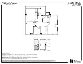 2021 Santa Monica Blvd, Santa Monica, CA à louer Plan d’étage– Image 2 sur 2