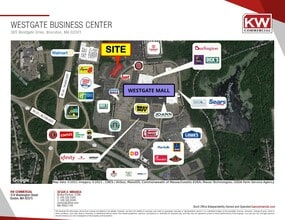 365 Westgate Dr, Brockton, MA - VUE AÉRIENNE vue de carte - Image1